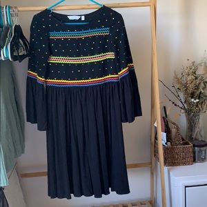 Other Stories Paris Atelier Black Linen Dress